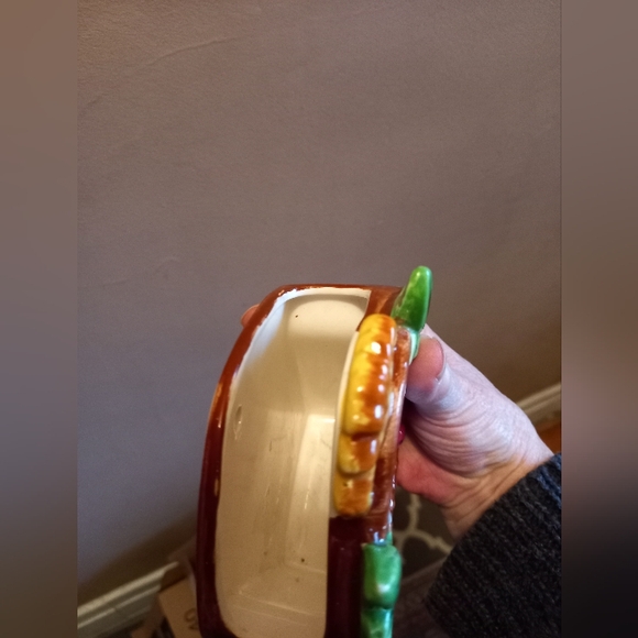 Cuckoo Clock Wall Pocket Planter Vase Ceramic Mid Century Vintage - Picture 5 of 6